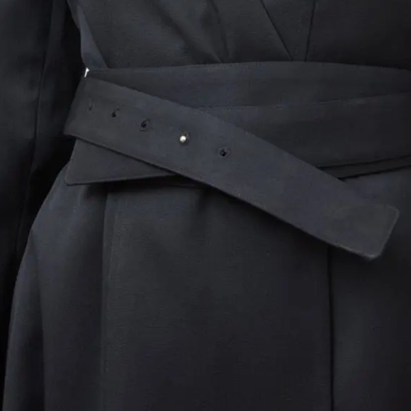 Jil Sander Narcy Belted Virgin-Wool Midi Shirt Dress - Picture 15 of 15